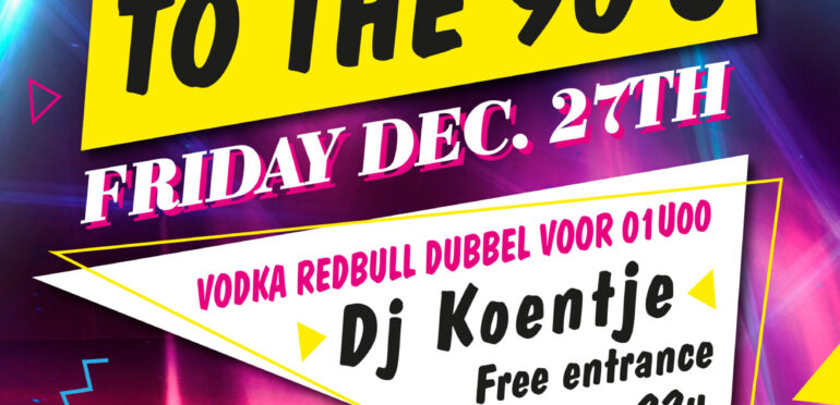 27/12/2024 BACK TO 90’s
