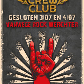 Gesloten vanwege Rock Werchter – 03/07 tot 07/07